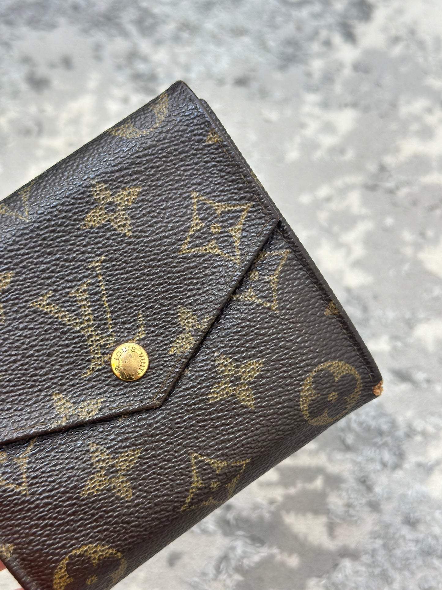 Louis Vuitton Monogram Double Side Wallet