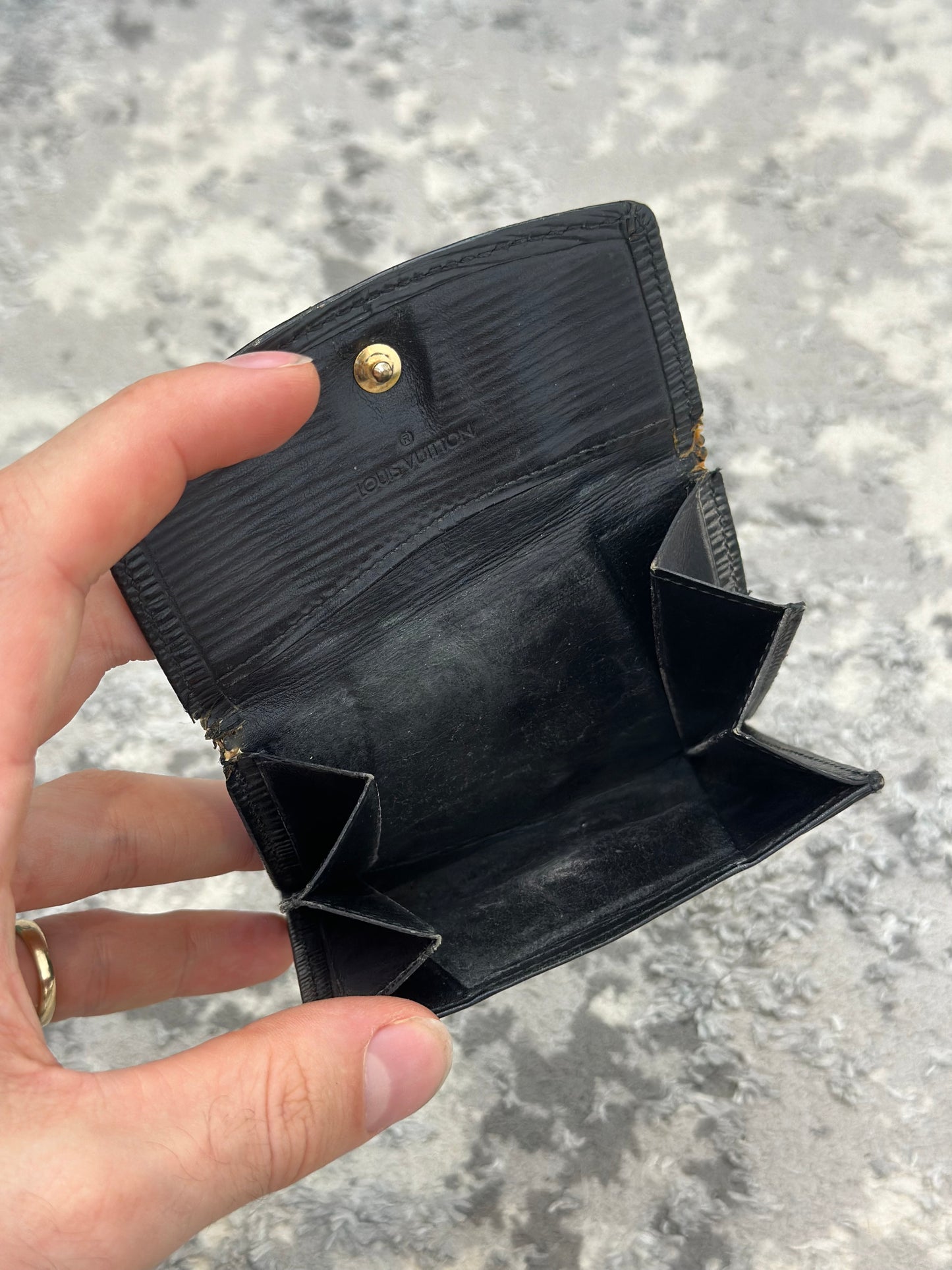 Louis Vuitton Black Coin Pouch